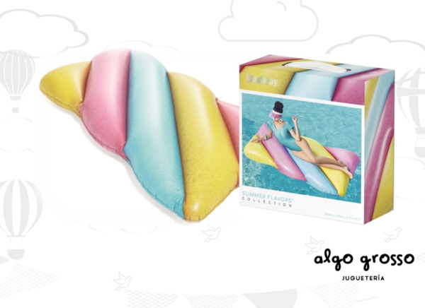 BESTWAY MALVAVISCO INFLABLE 1.90X1.05CM art.43187