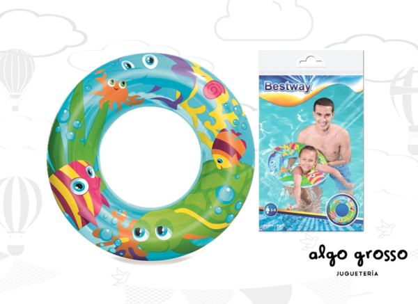 BESTWAY SALVAVIDAS AVENTURAS DEL MAR 3-6 AÑOS art.36013