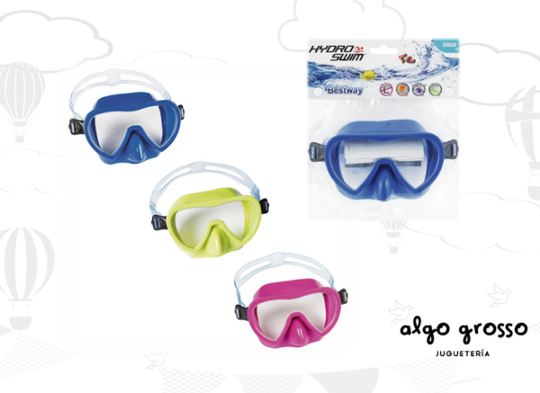 BESTWAY MASCARA DE BUCEO +3 UV PROTECCION art.22057
