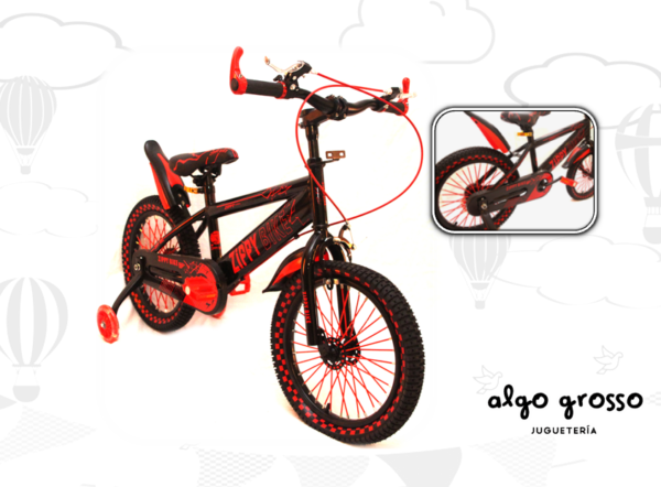 BICICLETA ROD 16 CROSS BIKE art.ZPYBC216