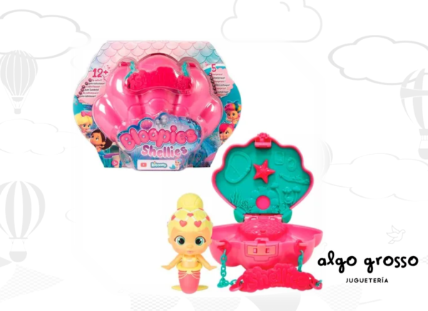 BLOOPIES SHELLIES OSTRA + MUÑECA SIRENA COLECCIONABLE art.91917