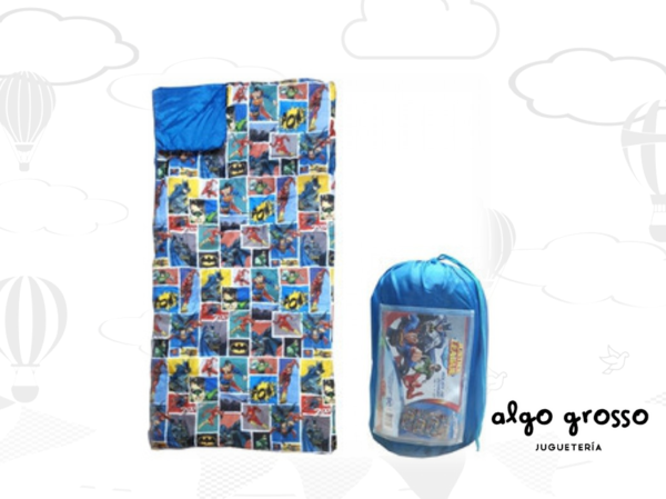 BOLSA DE DORMIR BATMAN - SUPERMAN art.SH7575