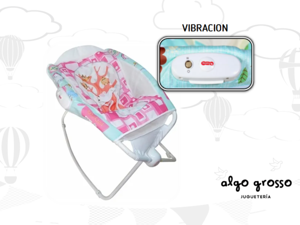 CUNA CON VIBRACIÓN RELAJANTE PARA BEBÉ art.68019