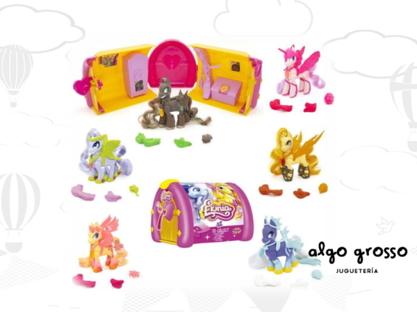 EKINIA PONYS COLECCIONABLES EN VALIJA art.31032