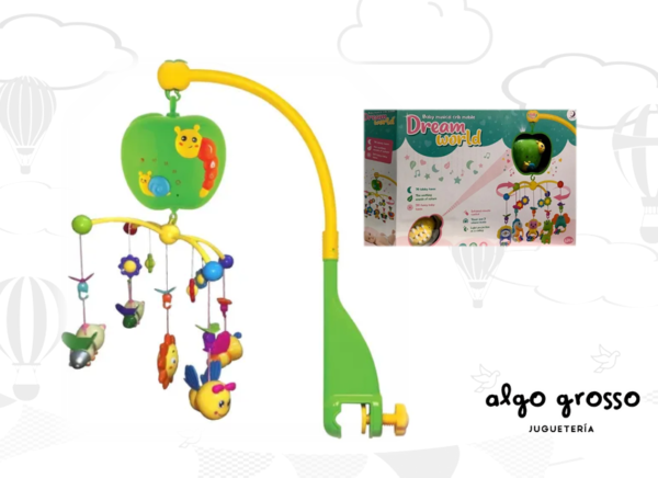 CUNERO MOVIL MUSICAL A RADIO CONTROL DREAM WORLD art.ZPYA1079525M