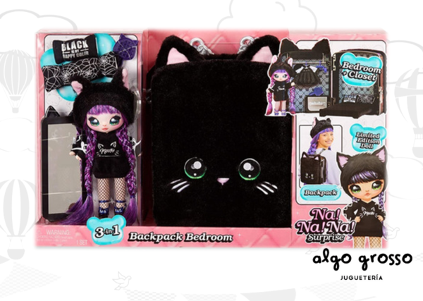 NA-NA-NA SURPRISE 3EN1 MUÑECA + MOCHILA BEDROOM art.566946