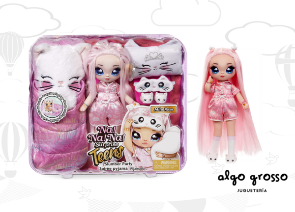 NA-NA-NA SURPRISE SUPER TEENS SLUMBER PARTY CON BOLSA DORMIR art.575177