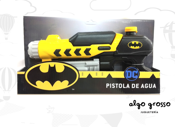 PISTOLA DE AGUA BATMAN - SUPERMAN 29CM CAJA art.8410/8276