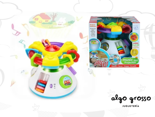 PROYECTOR MUSICAL 2EN1 LEARNING FUN art.ZPYA1310432M