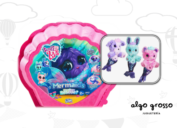 SCRUFF LUVS MERMAIDS EN OSTRA art.30109