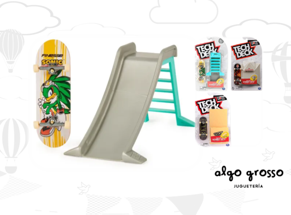 TECH DECK" SKATE FINGER + OBSTACULO art.99892