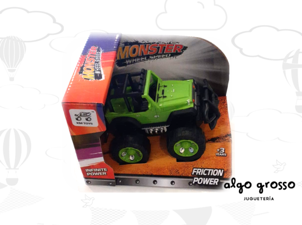 AUTO FRICCION MONSTER WHEEL 12CM art.163535/2020-19