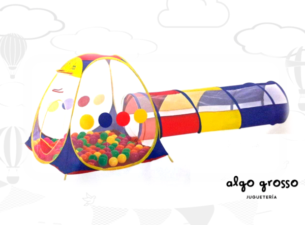 PELOTERO CON TUNEL 272X92X96CM art.163103