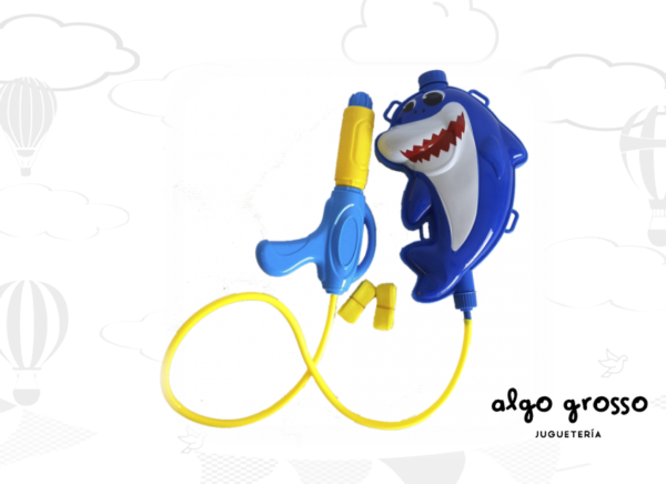 MOCHILA LANZA AGUA TIBURON art.8118