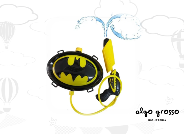 MOCHILA LANZA AGUA BATMAN 18X28CM art.8314