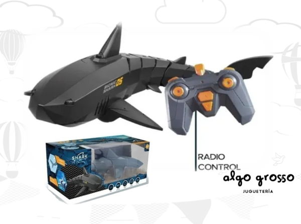 SHARK BOT - TIBURON ACUATICO RADIO CONTROL  art.IK0178