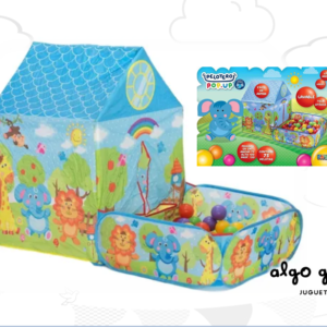 PELOTERO CASA CON JARDIN ELEFANTE POP UP +75 PELOTAS art.FD277950