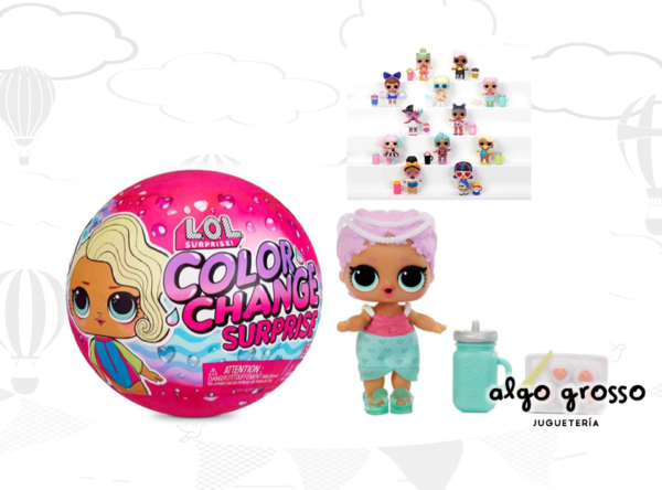 L.O.L. SURPRISE! MUÑECA COLOR CHANGE art.576341