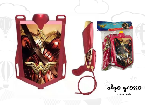 MOCHILA LANZA AGUA MUJER MARAVILLA art.8112