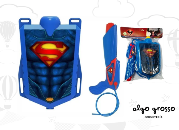 MOCHILA LANZA AGUA SUPERMAN art.8111