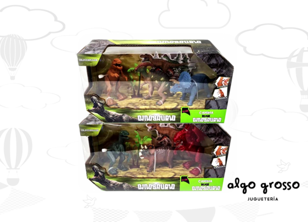 SET DINOSAURIO CHICO 4 PIEZAS art.7095