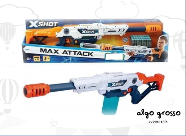 XSHOT PISTOLA LANZA DARDOS MAX ATTACK art.3694