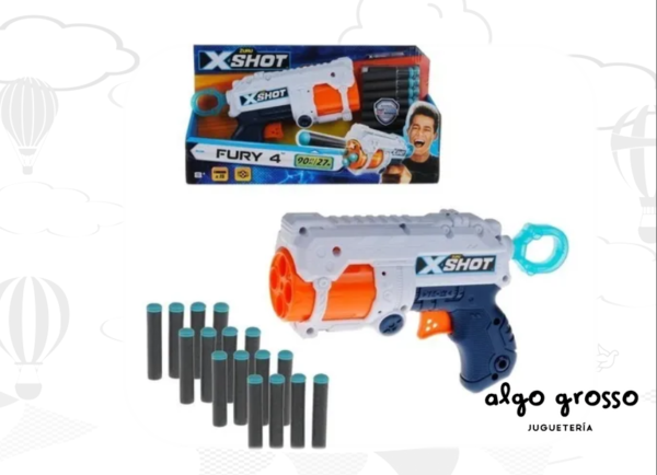 ARMA LANZA DARDOS XSHOT EXCEL FURY 4  art.4815