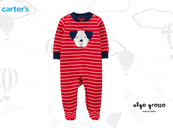 OSITO-PIJAMA TALLE 6M PERRO - CON CIERRE art.1H296510