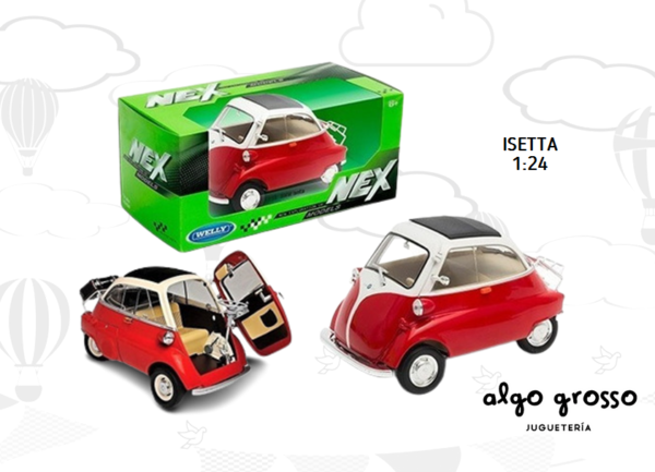 AUTO BMW ISETTA NEX COLECCIONABLE ESCALA 1:24  art.24096W