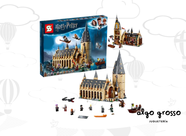 HARRY POTTER CASTILLO HOGWARTS 924 PIEZAS "ALTERNATIVO"