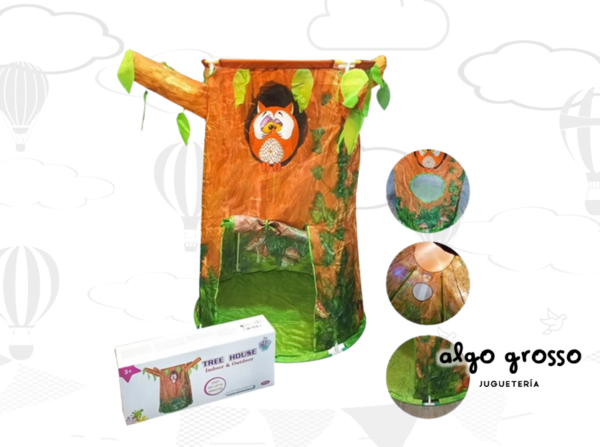 CARPA ARBOL TREE HOUSE - PELOTERO  DE 88X116CM art.8206