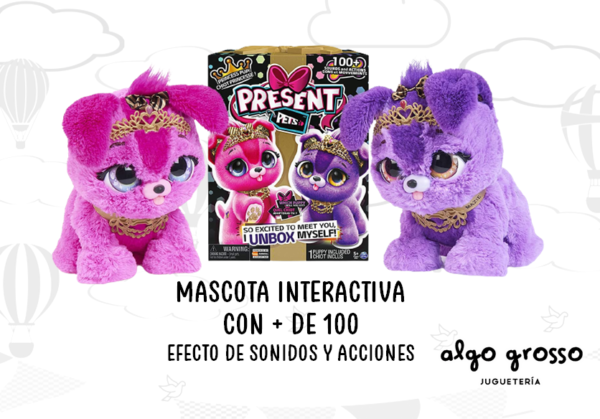 PRESENT PETS CACHORRITA PRINCESA INTERACTIVA art.61363