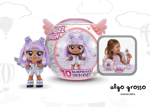 ITTY BITTY PRETTYS ANGEL HIGH MUÑECA EN PELOTA ALADA art.IBP300