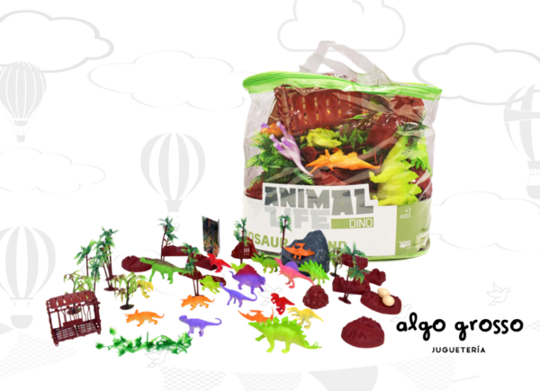 BOLSO ANIMAL LIFE DINO + ACCESORIOS art.IK0123