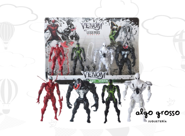 VENOM 4 FIGURA 16CM EN BLISTER ALTERNATIVO art.1241