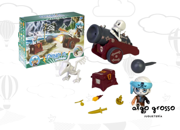 PINYPON ACTION CONJUNTO JUEGO PIRATA art.16238