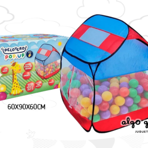 PELOTERO CASITA JIRAFA POP UP + 50 PELOTAS art.FD277013