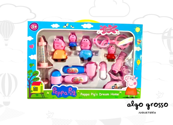 PEPPA PIG SET DOCTORA 4 FIGURAS - SET ALTERATIVO art.2020