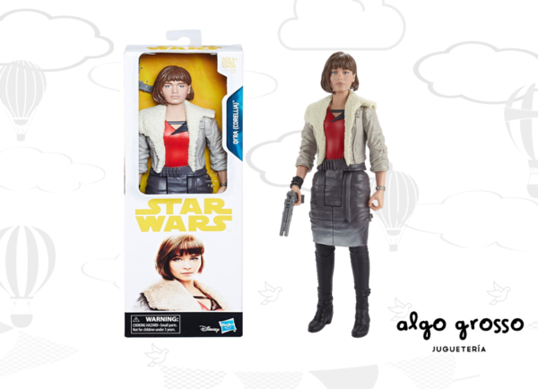 STAR WARS QIRA CORELLIA TITAN FIGURA 30CM art.E2879