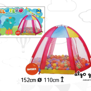 PELOTERO CIRCO REDONDO 152X110CM + 75 PELOTAS