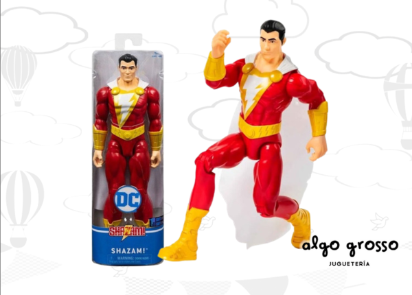 SHAZAM FIGURA ARTICULADA 30CM DC COMICS art.56780