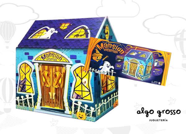 CARPA CASITA MANSION ENCANTADA + BRILLA OSCURIDAD art.FD27864