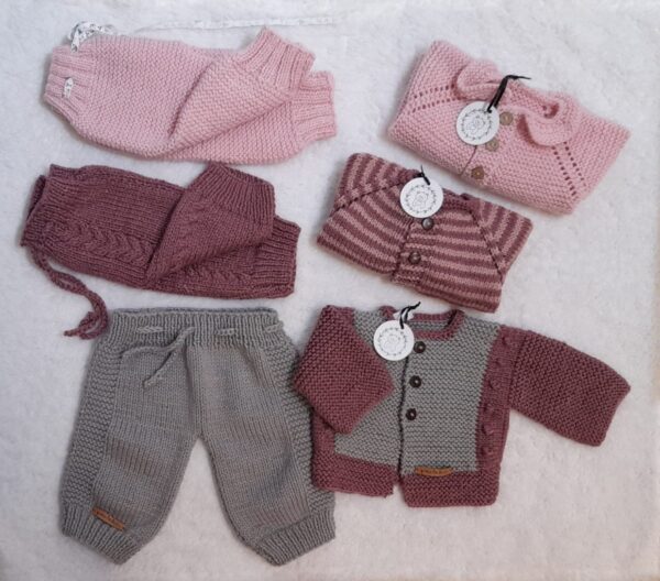 CONJUNTO TEJIDO CARDIGAN Y PANTALON art.BBGS1006 - Imagen 3
