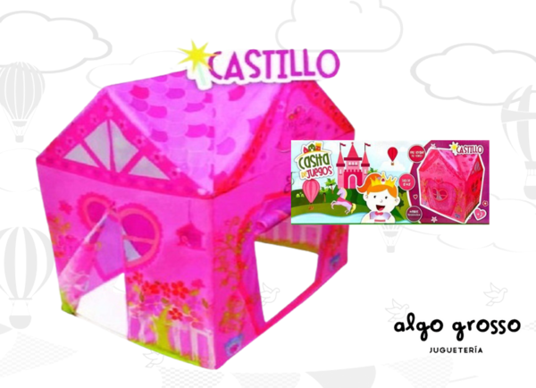 CASITA DE JUEGOS CASTILLO DOBLE TECHO art.FD7862