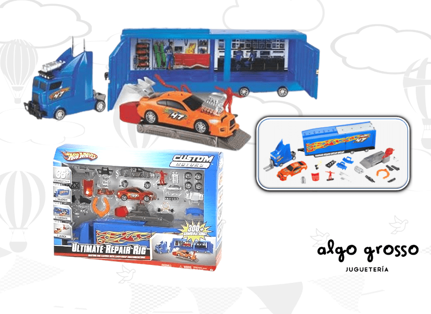 HOT WHEELS SUPER REMOLQUE DE CARRERAS – Algo Grosso