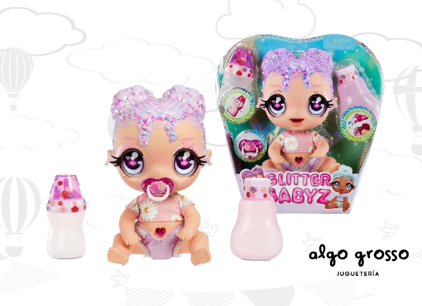 GLITTER BABYZ MUÑECA LILA WILDBLOOM art.574835