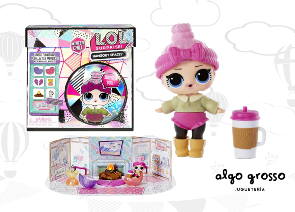 L.O.L. SURPRISE! HANGOUT SPACES WINTER CHILL MUÑECA COZY BABE ART.118312
