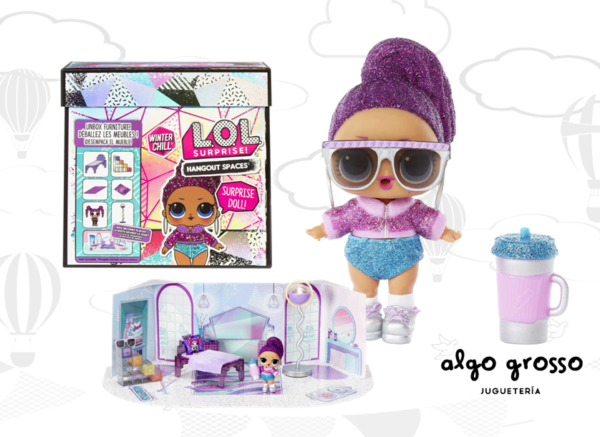 L.O.L. SURPRISE! HANGOUT SPACES WINTER CHILL MUÑECA BLING QUEEN art.118312