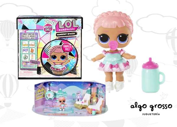 L.O.L. SURPRISE! HANGOUT SPACES WINTER CHILL MUÑECA ICE SK8ER art.118312