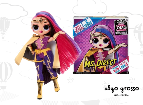 L.O.L. SURPRISE OMG OUTRAGEOUS MILLENNIAL MOVIE MAGIC MUÑECA DE 25CM art.577904